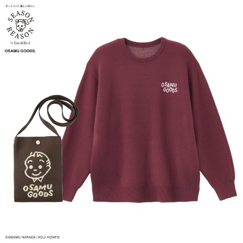 レディース　プルオーバー(SEASON REASON×OSAMU GOODS)