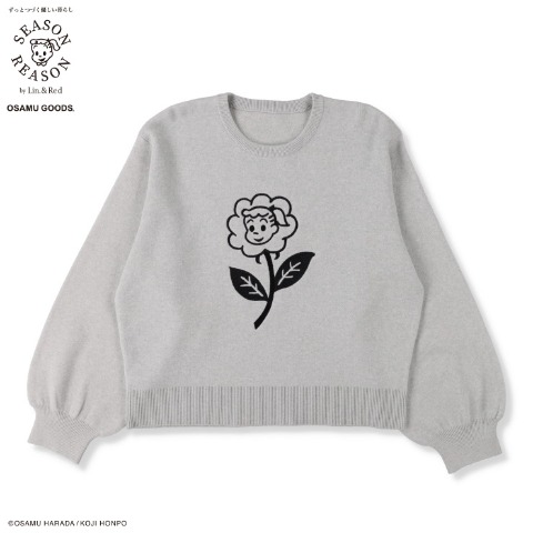 レディース　プルオーバー（SEASON REASON×OSAMU GOODS）