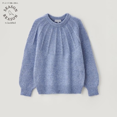 レディース　ニットプルオーバー（SEASON REASON）