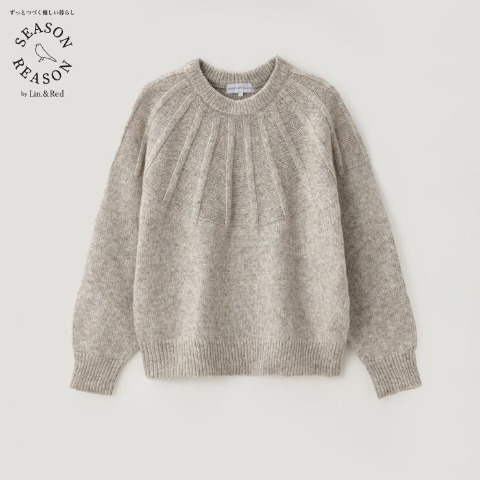 レディース　ニットプルオーバー（SEASON REASON）