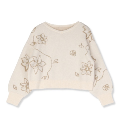 レディース　ニットプルオーバー（yumi）