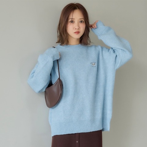 レディース　ニットプルオーバー（田中里奈）