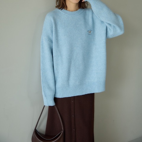 レディース　ニットプルオーバー（田中里奈）