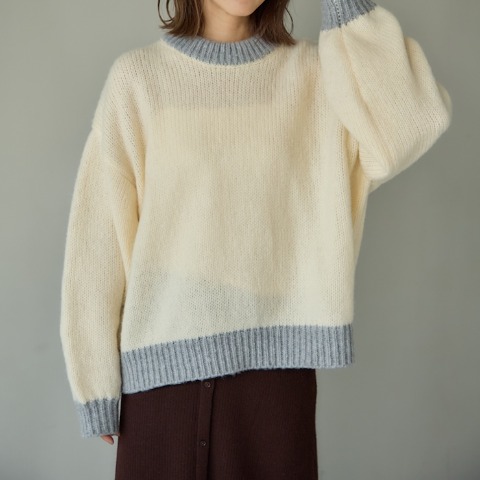 レディース　ニットプルオーバー（田中里奈）