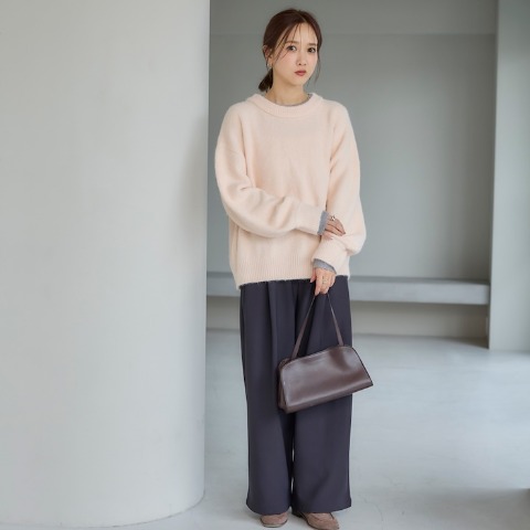 レディース　ニットプルオーバー（田中里奈）