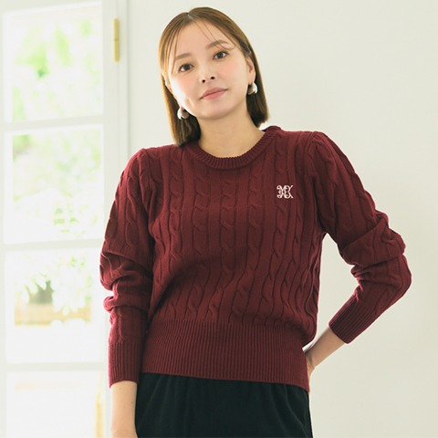 レディース　ニットプルオーバー（MARIE）