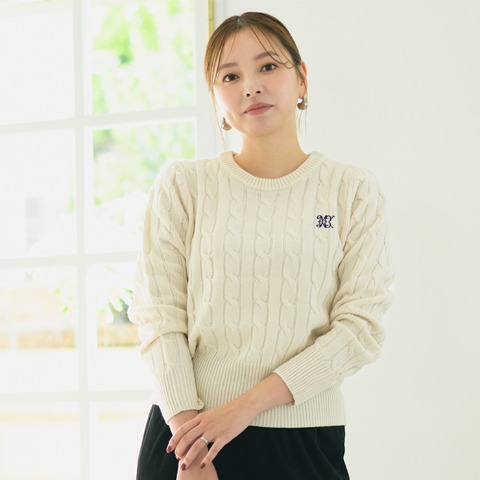 レディース　ニットプルオーバー（MARIE）