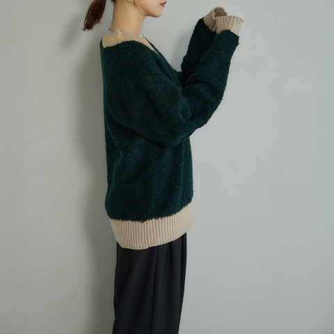 レディース　ニットプルオーバー（田中里奈）