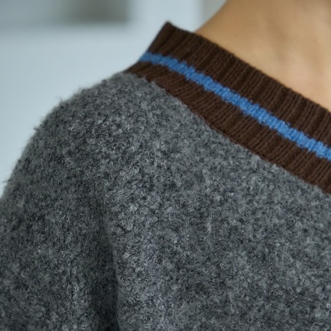 レディース　ニットプルオーバー（田中里奈）