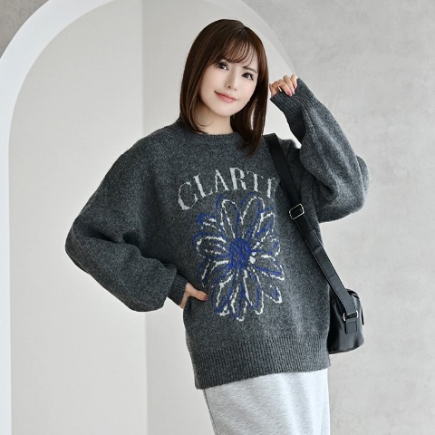 レディース　ニットプルオーバー（MUMU）