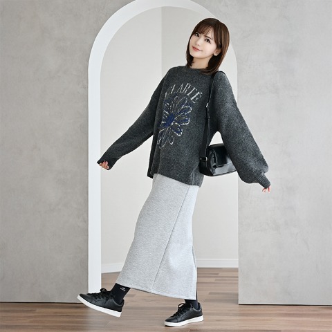 レディース　ニットプルオーバー（MUMU）