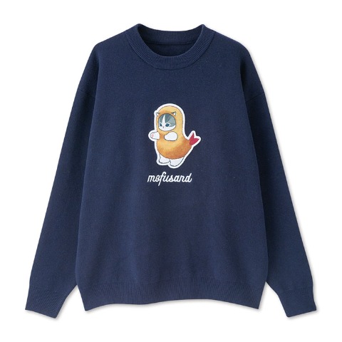 レディース　ニットプルオーバー（mofusand）