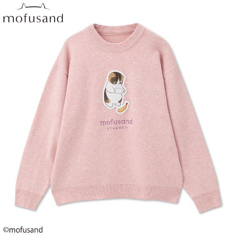 レディース　ニットプルオーバー（mofusand）