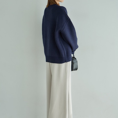 レディース　ニットプルオーバー（田中里奈）