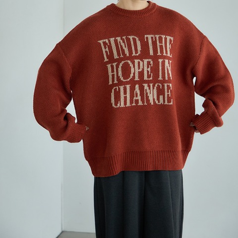 レディース　ニットプルオーバー（田中里奈）