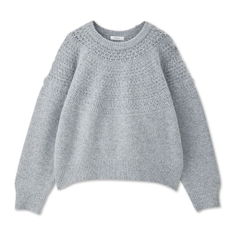 レディース　ニットプルオーバー（田中里奈）