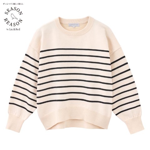 レディース　ニットプルオーバー（SEASON REASON）