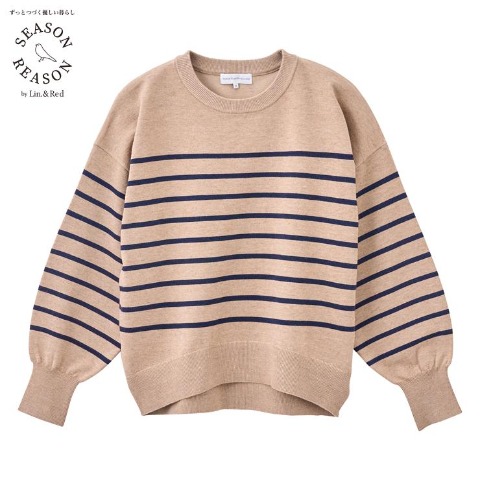 レディース　ニットプルオーバー（SEASON REASON）