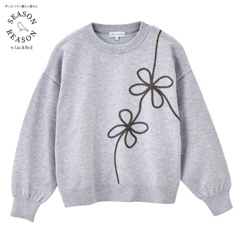 レディース　ニットプルオーバー（SEASON REASON）