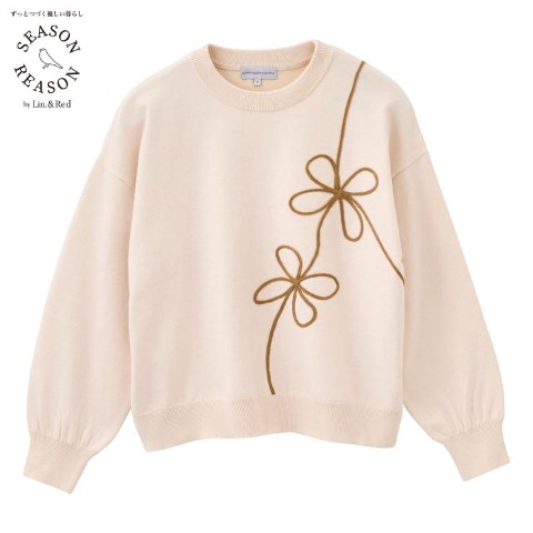 レディース　ニットプルオーバー（SEASON REASON）