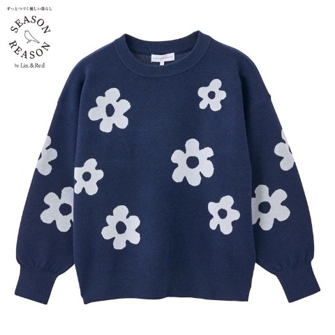 レディース　ニットプルオーバー（SEASON REASON）