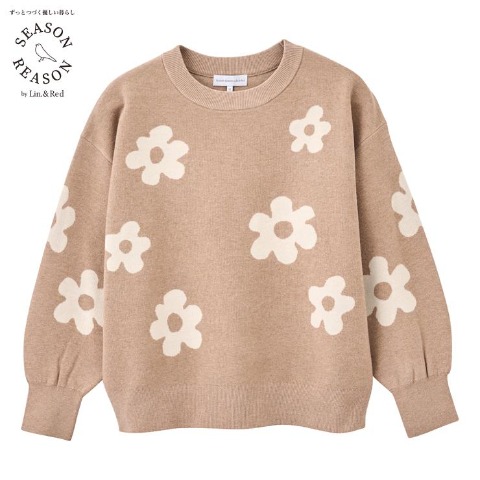 レディース　ニットプルオーバー（SEASON REASON）