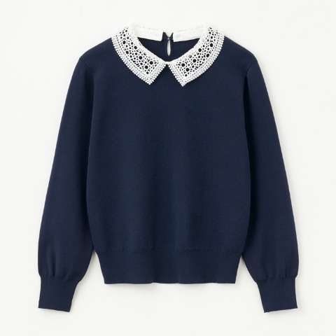 レディース　ニットプルオーバー（MUMU×ラクっと！お手軽きちんとニット）