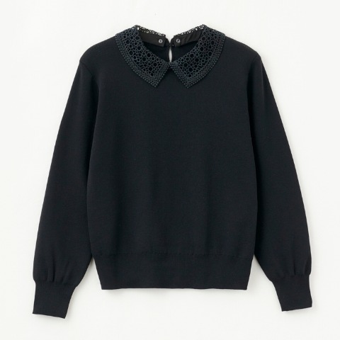 レディース　ニットプルオーバー（MUMU×ラクっと！お手軽きちんとニット）