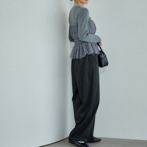 レディース　ニットプルオーバー（田中里奈）