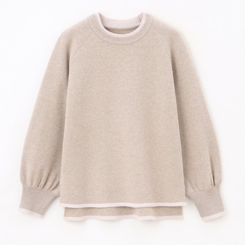 レディース　ニットプルオーバー（ヘビロテ×yumi）