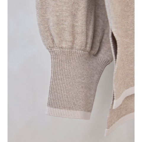 レディース　ニットプルオーバー（ヘビロテ×yumi）