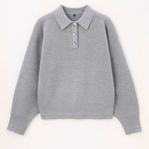 レディース　ニットプルオーバー（ヘビロテ×yumi）