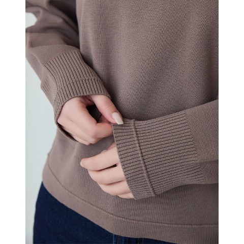 レディース　ニットプルオーバー（ヘビロテ×yumi）