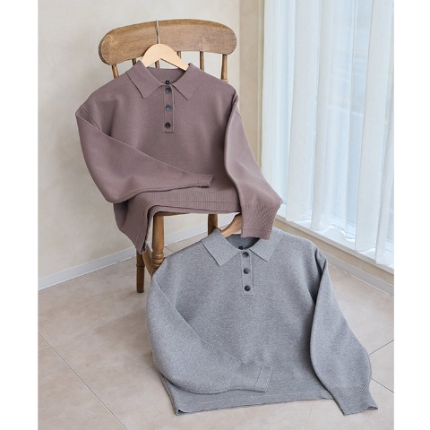 レディース　ニットプルオーバー（ヘビロテ×yumi）