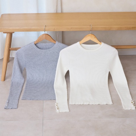 レディース　ニットプルオーバー（yumi）