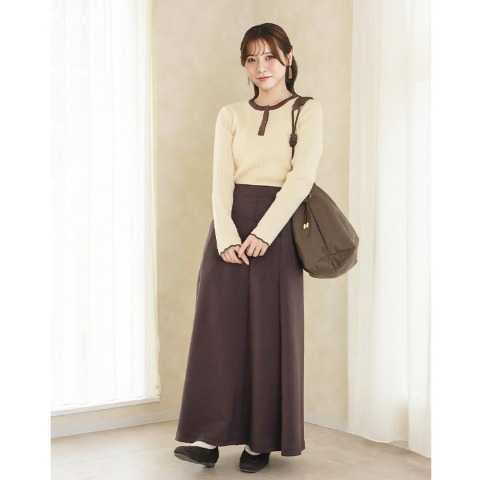 レディース　ニットプルオーバー（yumi）