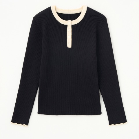 レディース　ニットプルオーバー（yumi）