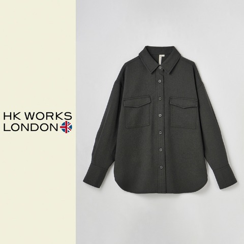 レディース　シャツジャケット（HK WORKS LONDON）