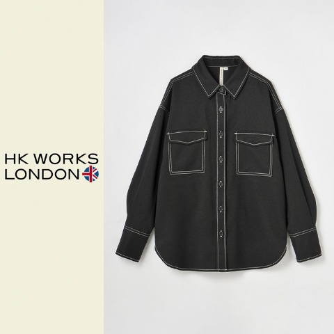 レディース　シャツジャケット（HK WORKS LONDON）