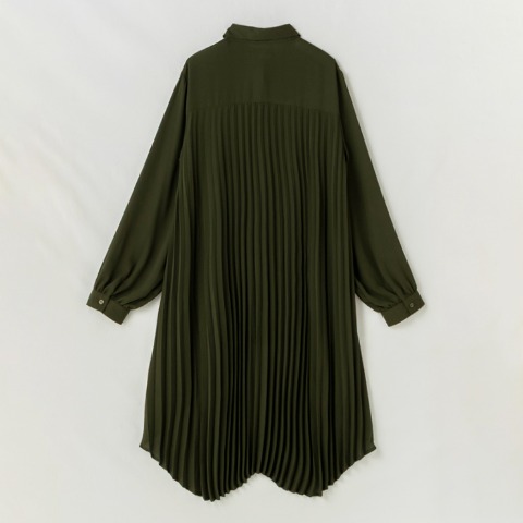 レディース　バックプリーツシャツ（hareiro）