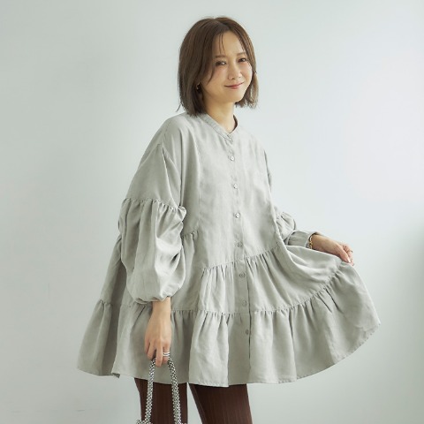 レディース　チュニックブラウス（田中里奈）