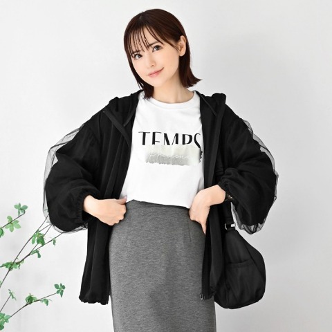 レディース　フード付ジャケット（MUMU）