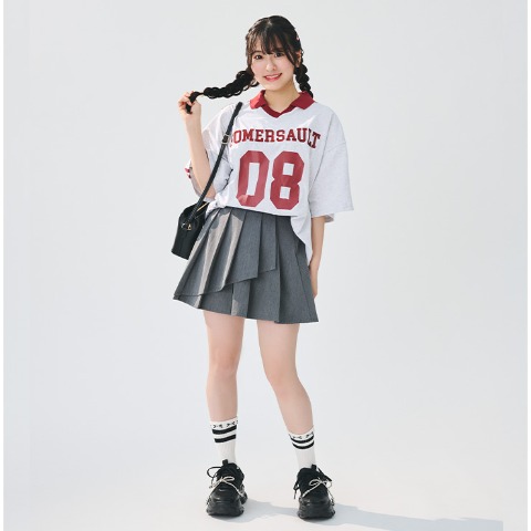 レディース　ナンバリングロゴポロTシャツ（今日、好きになりました。）