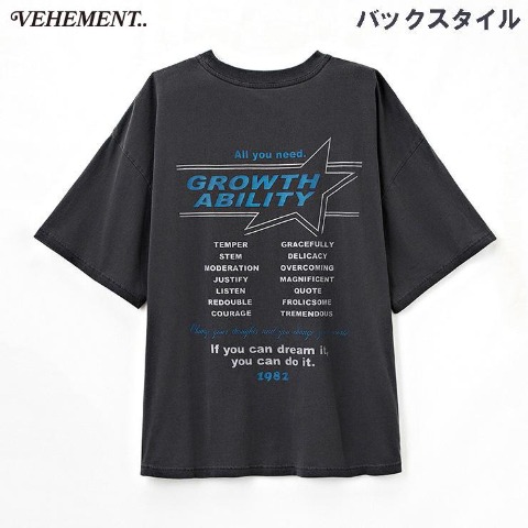 レディース　ピグメント加工ツアーロゴプルオーバー（今日、好きになりました。）