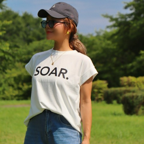 レディース　ボックスシルエットTシャツ（Nozomi）