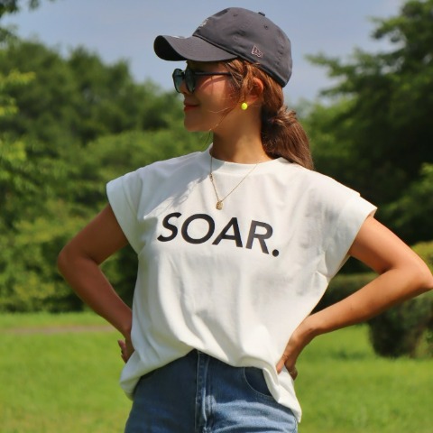 レディース　ボックスシルエットTシャツ（Nozomi）