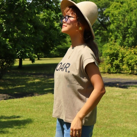 レディース　ボックスシルエットTシャツ（Nozomi）
