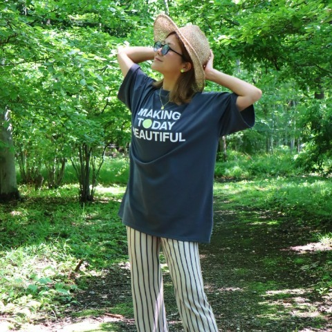 レディース　フルーツロゴTシャツ（Nozomi）
