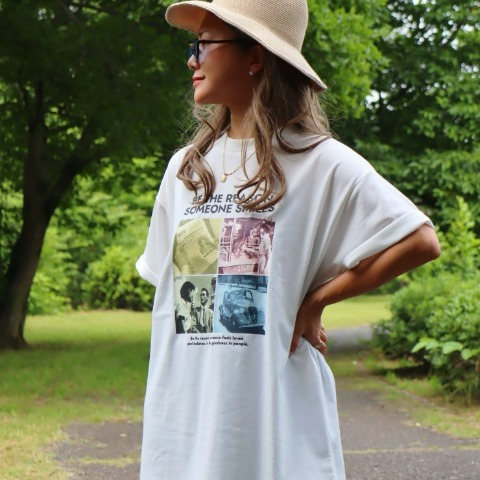 レディース　シネマプリントTシャツ（Nozomi）