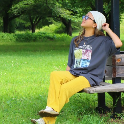 レディース　シネマプリントTシャツ（Nozomi）